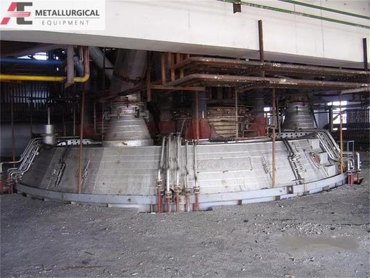 کوره فیروکرم با کربن بالا 12500KVA-33000KVA کوره الکتریکی قوس زیرزمینی برای فیروکرم فیروسیلیکون و فیرومنگنز در قیمت مناسب