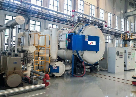 2200C کوره رسوب بخار خلاء برای پوشش کربن پیرولیتیک دستگاه های نیمه هادی